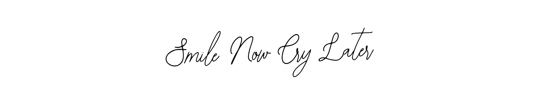 This is the best signature style for the Smile Now Cry Later name. Also you like these signature font (Bearetta-2O07w). Mix name signature. Smile Now Cry Later signature style 12 images and pictures png