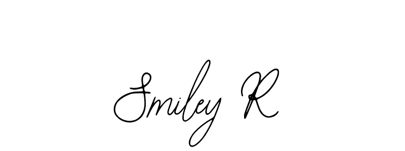 Also You can easily find your signature by using the search form. We will create Smiley R name handwritten signature images for you free of cost using Bearetta-2O07w sign style. Smiley R signature style 12 images and pictures png