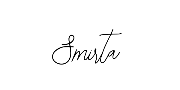 It looks lik you need a new signature style for name Smirta. Design unique handwritten (Bearetta-2O07w) signature with our free signature maker in just a few clicks. Smirta signature style 12 images and pictures png