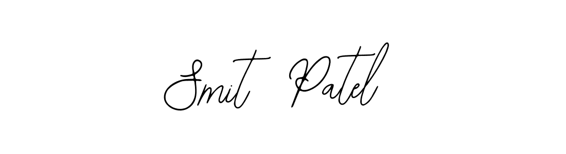 Design your own signature with our free online signature maker. With this signature software, you can create a handwritten (Bearetta-2O07w) signature for name Smit  Patel. Smit  Patel signature style 12 images and pictures png