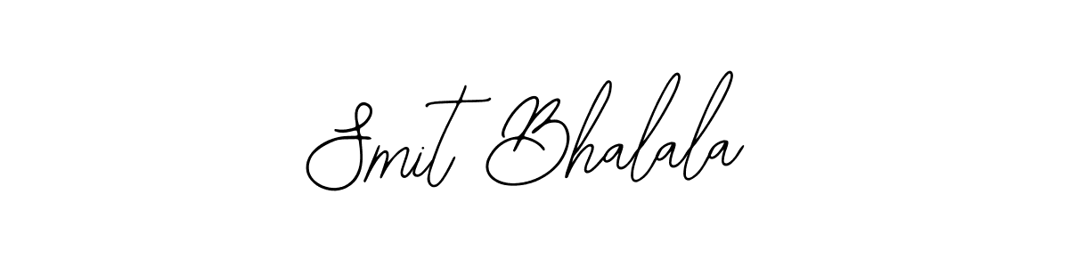 Also we have Smit Bhalala name is the best signature style. Create professional handwritten signature collection using Bearetta-2O07w autograph style. Smit Bhalala signature style 12 images and pictures png