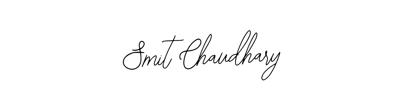 Also we have Smit Chaudhary name is the best signature style. Create professional handwritten signature collection using Bearetta-2O07w autograph style. Smit Chaudhary signature style 12 images and pictures png