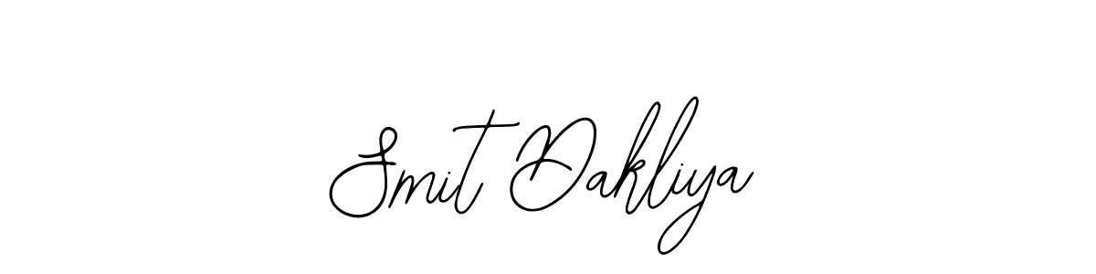Smit Dakliya stylish signature style. Best Handwritten Sign (Bearetta-2O07w) for my name. Handwritten Signature Collection Ideas for my name Smit Dakliya. Smit Dakliya signature style 12 images and pictures png