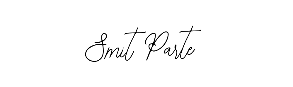 Use a signature maker to create a handwritten signature online. With this signature software, you can design (Bearetta-2O07w) your own signature for name Smit Parte. Smit Parte signature style 12 images and pictures png