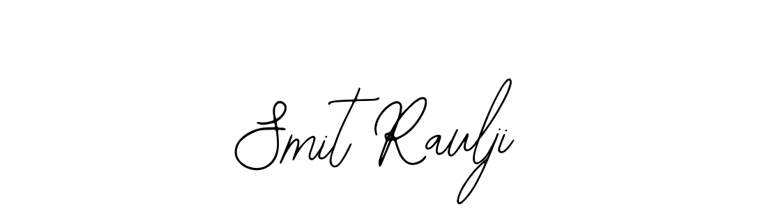 Smit Raulji stylish signature style. Best Handwritten Sign (Bearetta-2O07w) for my name. Handwritten Signature Collection Ideas for my name Smit Raulji. Smit Raulji signature style 12 images and pictures png