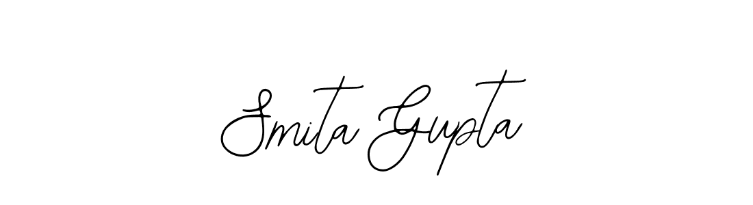 Design your own signature with our free online signature maker. With this signature software, you can create a handwritten (Bearetta-2O07w) signature for name Smita Gupta. Smita Gupta signature style 12 images and pictures png