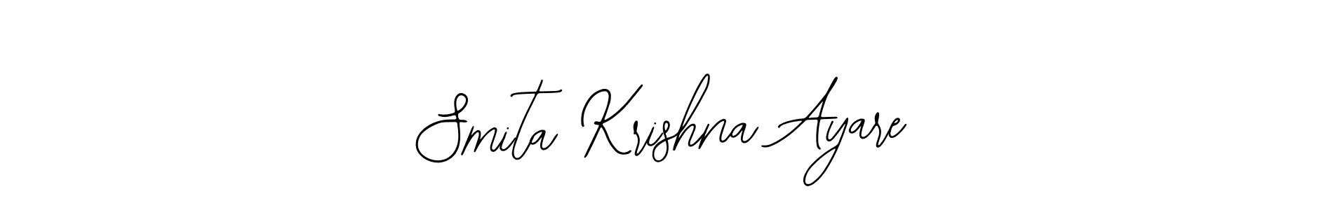 How to make Smita Krishna Ayare signature? Bearetta-2O07w is a professional autograph style. Create handwritten signature for Smita Krishna Ayare name. Smita Krishna Ayare signature style 12 images and pictures png