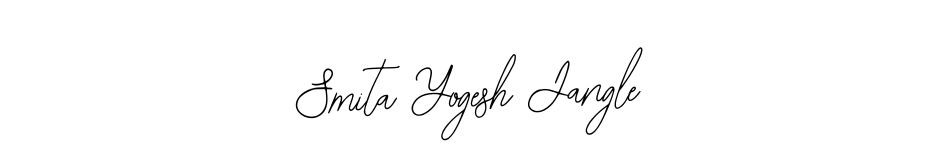 Create a beautiful signature design for name Smita Yogesh Jangle. With this signature (Bearetta-2O07w) fonts, you can make a handwritten signature for free. Smita Yogesh Jangle signature style 12 images and pictures png