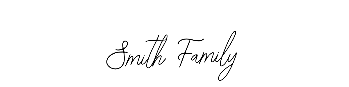 Design your own signature with our free online signature maker. With this signature software, you can create a handwritten (Bearetta-2O07w) signature for name Smith Family. Smith Family signature style 12 images and pictures png