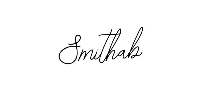 How to make Smithab signature? Bearetta-2O07w is a professional autograph style. Create handwritten signature for Smithab name. Smithab signature style 12 images and pictures png
