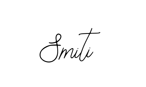 The best way (Bearetta-2O07w) to make a short signature is to pick only two or three words in your name. The name Smiti include a total of six letters. For converting this name. Smiti signature style 12 images and pictures png