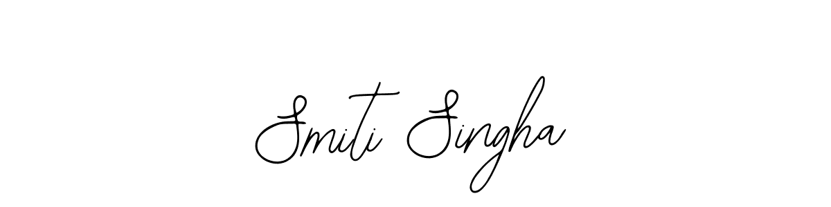 Bearetta-2O07w is a professional signature style that is perfect for those who want to add a touch of class to their signature. It is also a great choice for those who want to make their signature more unique. Get Smiti Singha name to fancy signature for free. Smiti Singha signature style 12 images and pictures png