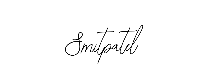 Smitpatel stylish signature style. Best Handwritten Sign (Bearetta-2O07w) for my name. Handwritten Signature Collection Ideas for my name Smitpatel. Smitpatel signature style 12 images and pictures png