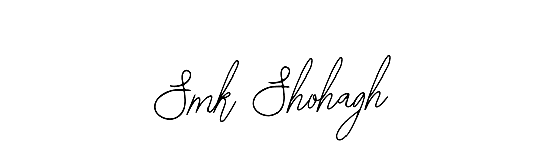 Make a beautiful signature design for name Smk Shohagh. With this signature (Bearetta-2O07w) style, you can create a handwritten signature for free. Smk Shohagh signature style 12 images and pictures png