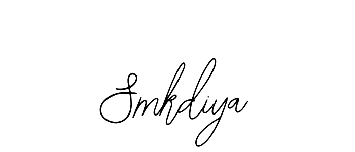 Also we have Smkdiya name is the best signature style. Create professional handwritten signature collection using Bearetta-2O07w autograph style. Smkdiya signature style 12 images and pictures png