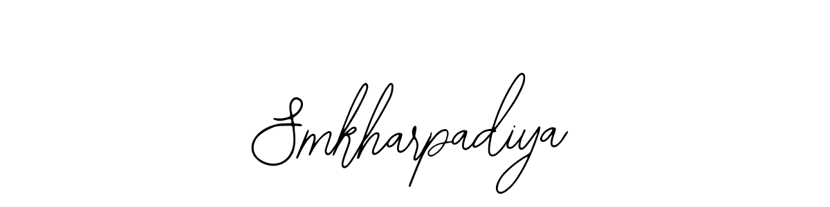 Make a short Smkharpadiya signature style. Manage your documents anywhere anytime using Bearetta-2O07w. Create and add eSignatures, submit forms, share and send files easily. Smkharpadiya signature style 12 images and pictures png