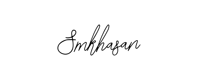 Make a beautiful signature design for name Smkhasan. With this signature (Bearetta-2O07w) style, you can create a handwritten signature for free. Smkhasan signature style 12 images and pictures png
