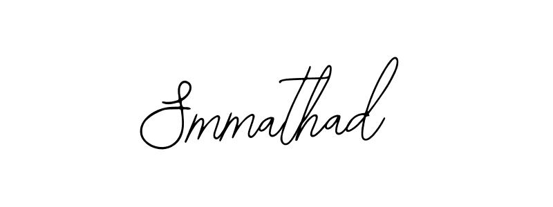 The best way (Bearetta-2O07w) to make a short signature is to pick only two or three words in your name. The name Smmathad include a total of six letters. For converting this name. Smmathad signature style 12 images and pictures png