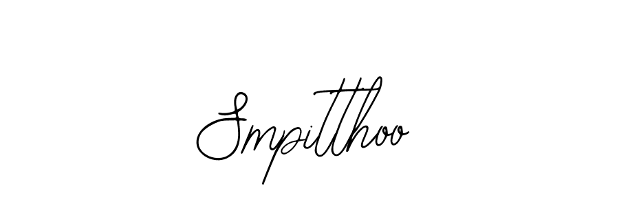 The best way (Bearetta-2O07w) to make a short signature is to pick only two or three words in your name. The name Smpitthoo include a total of six letters. For converting this name. Smpitthoo signature style 12 images and pictures png