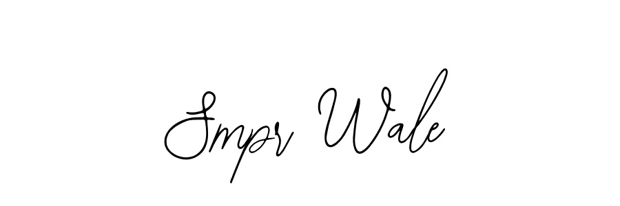 Make a beautiful signature design for name Smpr Wale. Use this online signature maker to create a handwritten signature for free. Smpr Wale signature style 12 images and pictures png