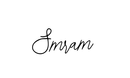 You should practise on your own different ways (Bearetta-2O07w) to write your name (Smram) in signature. don't let someone else do it for you. Smram signature style 12 images and pictures png