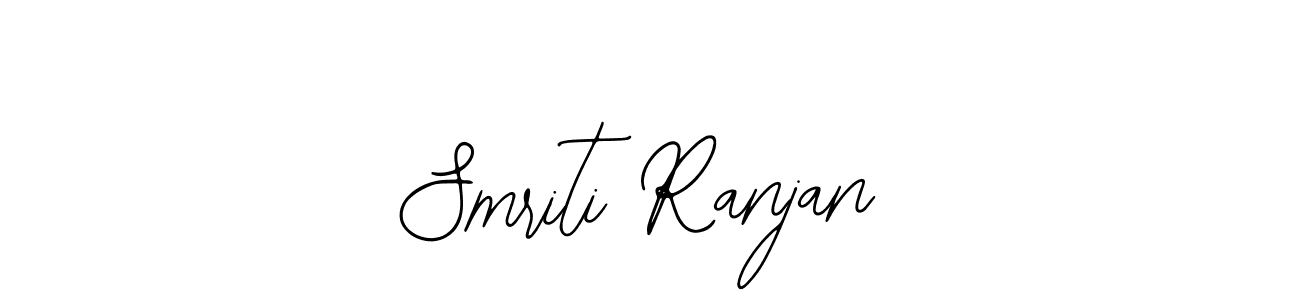 Also we have Smriti Ranjan name is the best signature style. Create professional handwritten signature collection using Bearetta-2O07w autograph style. Smriti Ranjan signature style 12 images and pictures png