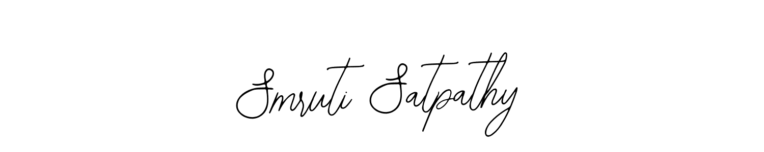 Create a beautiful signature design for name Smruti Satpathy. With this signature (Bearetta-2O07w) fonts, you can make a handwritten signature for free. Smruti Satpathy signature style 12 images and pictures png