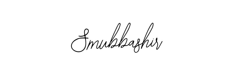 How to Draw Smubbashir signature style? Bearetta-2O07w is a latest design signature styles for name Smubbashir. Smubbashir signature style 12 images and pictures png