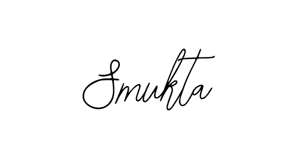 You should practise on your own different ways (Bearetta-2O07w) to write your name (Smukta) in signature. don't let someone else do it for you. Smukta signature style 12 images and pictures png