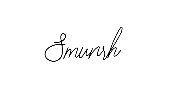 You should practise on your own different ways (Bearetta-2O07w) to write your name (Smunrh) in signature. don't let someone else do it for you. Smunrh signature style 12 images and pictures png