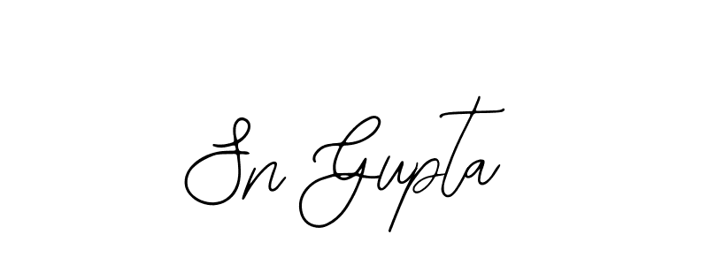 Also You can easily find your signature by using the search form. We will create Sn Gupta name handwritten signature images for you free of cost using Bearetta-2O07w sign style. Sn Gupta signature style 12 images and pictures png