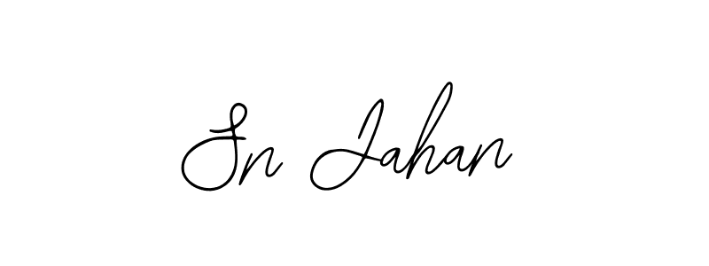 Make a beautiful signature design for name Sn Jahan. With this signature (Bearetta-2O07w) style, you can create a handwritten signature for free. Sn Jahan signature style 12 images and pictures png