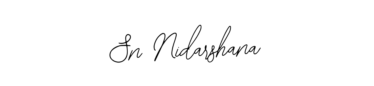 Similarly Bearetta-2O07w is the best handwritten signature design. Signature creator online .You can use it as an online autograph creator for name Sn Nidarshana. Sn Nidarshana signature style 12 images and pictures png