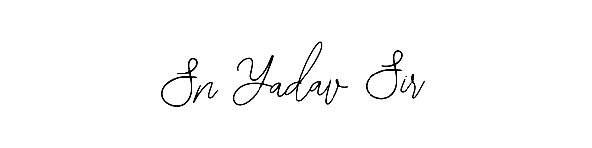 Check out images of Autograph of Sn Yadav Sir name. Actor Sn Yadav Sir Signature Style. Bearetta-2O07w is a professional sign style online. Sn Yadav Sir signature style 12 images and pictures png