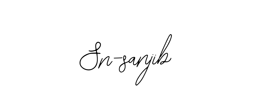 Sn-sanjib stylish signature style. Best Handwritten Sign (Bearetta-2O07w) for my name. Handwritten Signature Collection Ideas for my name Sn-sanjib. Sn-sanjib signature style 12 images and pictures png