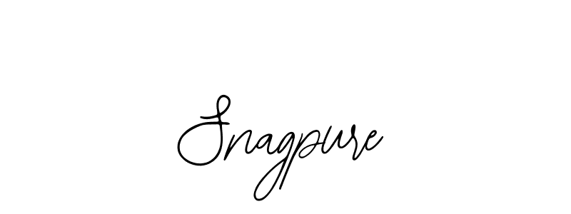 The best way (Bearetta-2O07w) to make a short signature is to pick only two or three words in your name. The name Snagpure include a total of six letters. For converting this name. Snagpure signature style 12 images and pictures png