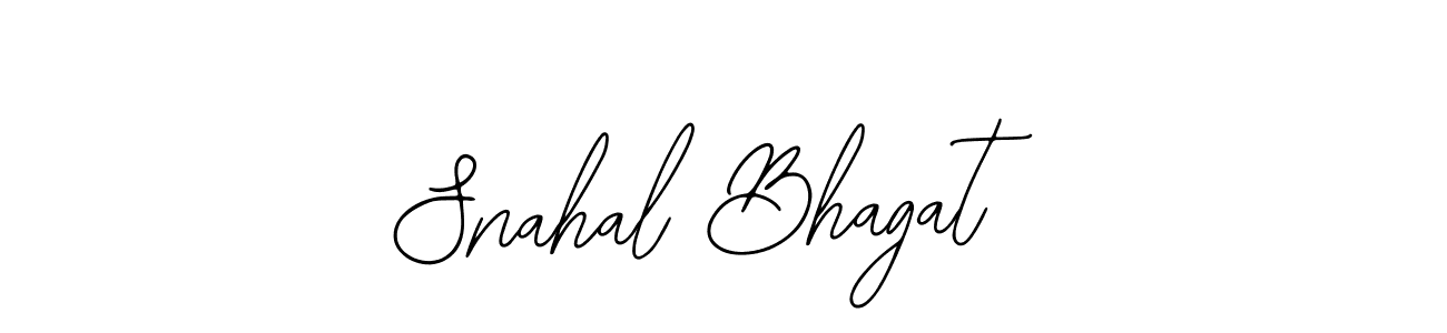 Also we have Snahal Bhagat name is the best signature style. Create professional handwritten signature collection using Bearetta-2O07w autograph style. Snahal Bhagat signature style 12 images and pictures png
