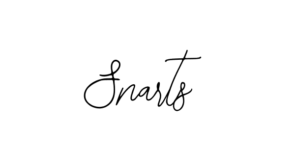 Use a signature maker to create a handwritten signature online. With this signature software, you can design (Bearetta-2O07w) your own signature for name Snarts. Snarts signature style 12 images and pictures png