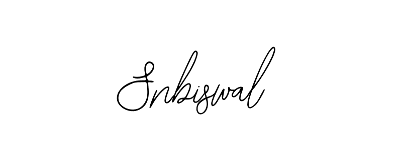 Snbiswal stylish signature style. Best Handwritten Sign (Bearetta-2O07w) for my name. Handwritten Signature Collection Ideas for my name Snbiswal. Snbiswal signature style 12 images and pictures png