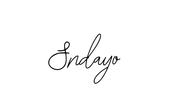 The best way (Bearetta-2O07w) to make a short signature is to pick only two or three words in your name. The name Sndayo include a total of six letters. For converting this name. Sndayo signature style 12 images and pictures png