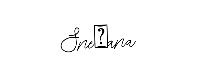 How to Draw Snežana signature style? Bearetta-2O07w is a latest design signature styles for name Snežana. Snežana signature style 12 images and pictures png