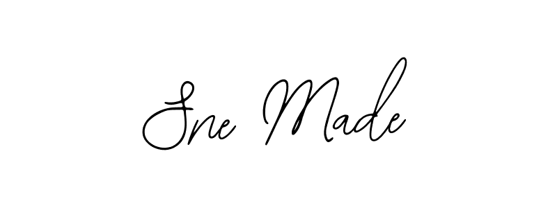 Design your own signature with our free online signature maker. With this signature software, you can create a handwritten (Bearetta-2O07w) signature for name Sne Made. Sne Made signature style 12 images and pictures png