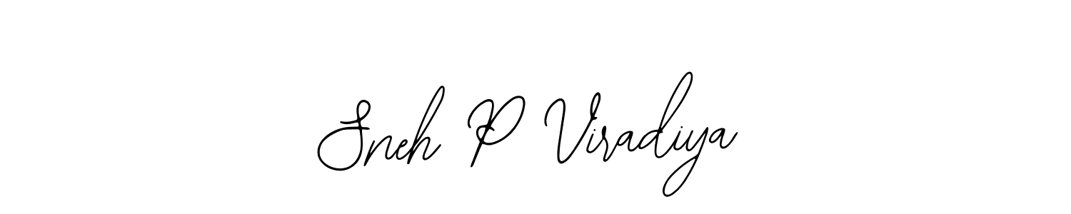 Once you've used our free online signature maker to create your best signature Bearetta-2O07w style, it's time to enjoy all of the benefits that Sneh P Viradiya name signing documents. Sneh P Viradiya signature style 12 images and pictures png