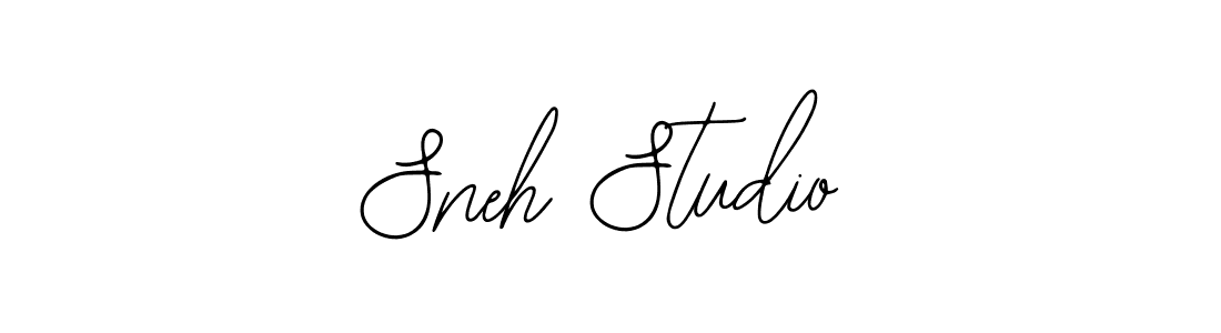 How to make Sneh Studio signature? Bearetta-2O07w is a professional autograph style. Create handwritten signature for Sneh Studio name. Sneh Studio signature style 12 images and pictures png