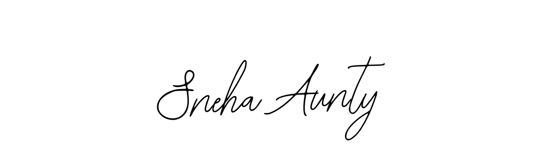 How to Draw Sneha Aunty signature style? Bearetta-2O07w is a latest design signature styles for name Sneha Aunty. Sneha Aunty signature style 12 images and pictures png