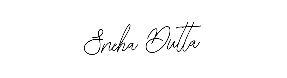 How to make Sneha Dutta signature? Bearetta-2O07w is a professional autograph style. Create handwritten signature for Sneha Dutta name. Sneha Dutta signature style 12 images and pictures png
