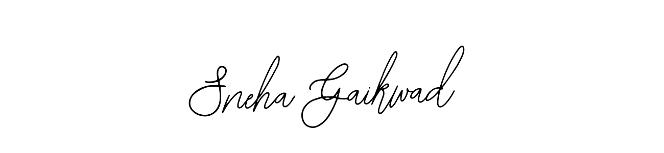 It looks lik you need a new signature style for name Sneha Gaikwad. Design unique handwritten (Bearetta-2O07w) signature with our free signature maker in just a few clicks. Sneha Gaikwad signature style 12 images and pictures png