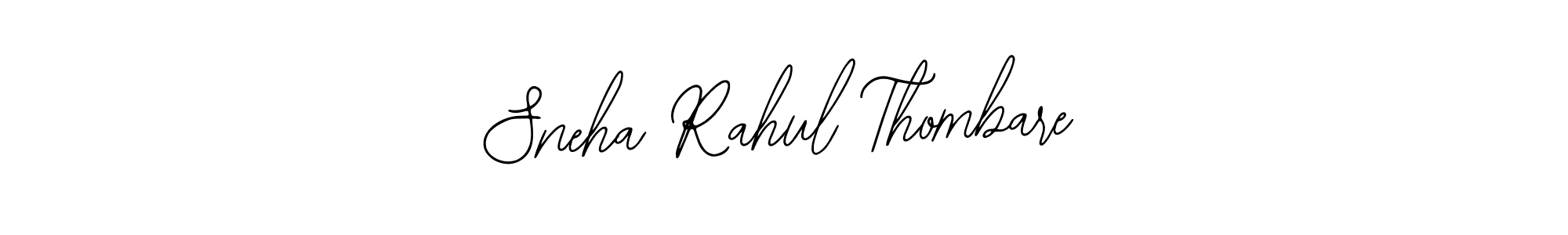 Create a beautiful signature design for name Sneha Rahul Thombare. With this signature (Bearetta-2O07w) fonts, you can make a handwritten signature for free. Sneha Rahul Thombare signature style 12 images and pictures png