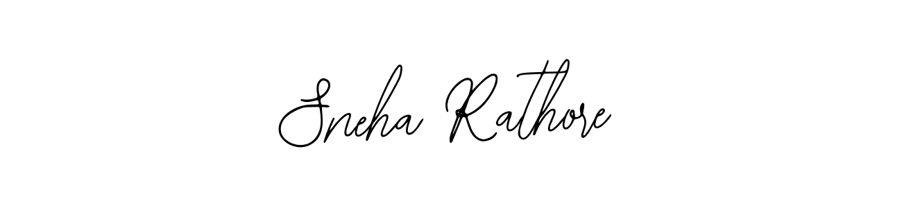 How to make Sneha Rathore name signature. Use Bearetta-2O07w style for creating short signs online. This is the latest handwritten sign. Sneha Rathore signature style 12 images and pictures png