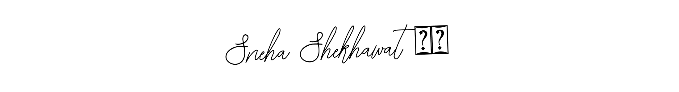 Sneha Shekhawat ❣️ stylish signature style. Best Handwritten Sign (Bearetta-2O07w) for my name. Handwritten Signature Collection Ideas for my name Sneha Shekhawat ❣️. Sneha Shekhawat ❣️ signature style 12 images and pictures png